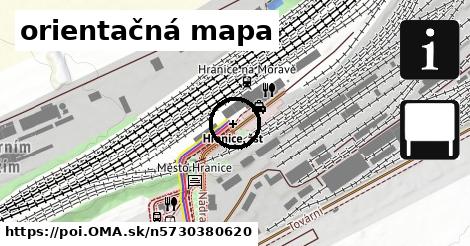 orientačná mapa