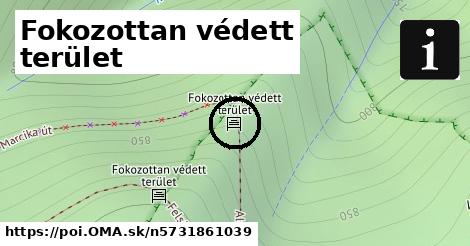 Fokozottan védett terület