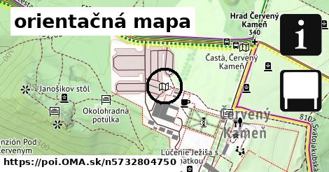 orientačná mapa