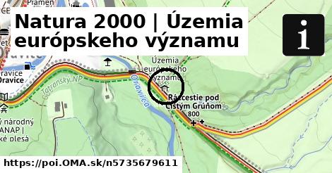 Natura 2000 | Územia európskeho významu