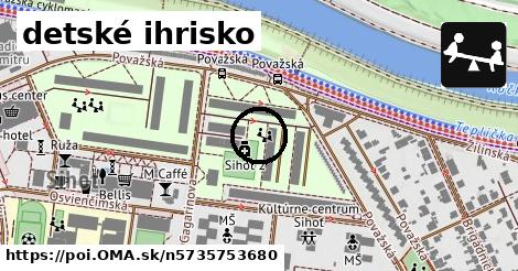 detské ihrisko