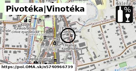 Pivotéka|Vinotéka