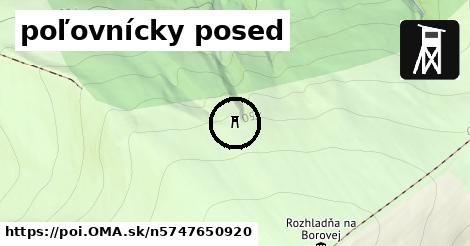 poľovnícky posed