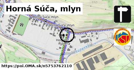 Horná Súča, mlyn