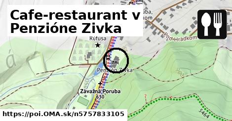 Cafe-restaurant v Penzióne Zivka