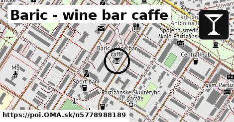 Baric - wine bar caffe