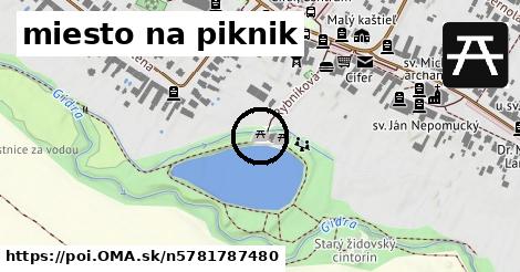 miesto na piknik