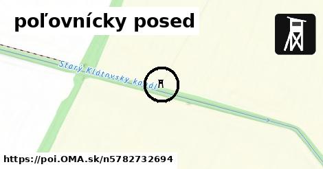 poľovnícky posed