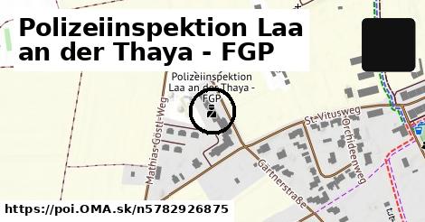 Polizeiinspektion Laa an der Thaya - FGP