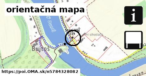 orientačná mapa