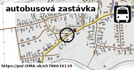 autobusová zastávka