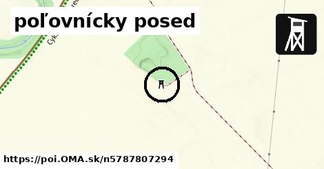 poľovnícky posed