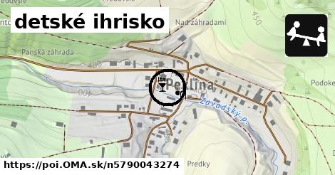 detské ihrisko