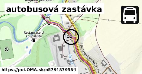 autobusová zastávka