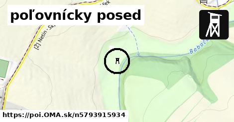 poľovnícky posed