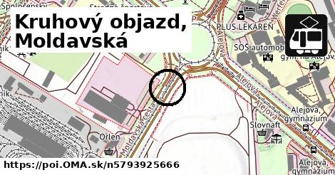 Kruhový objazd, Moldavská