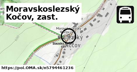 Moravskoslezský Kočov, zast.