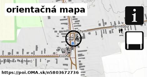 orientačná mapa