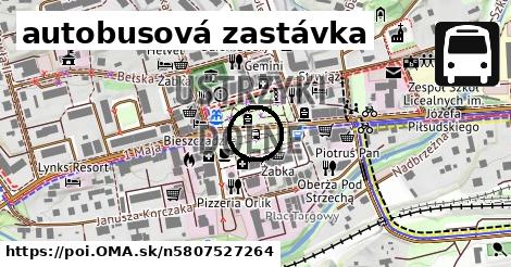 autobusová zastávka