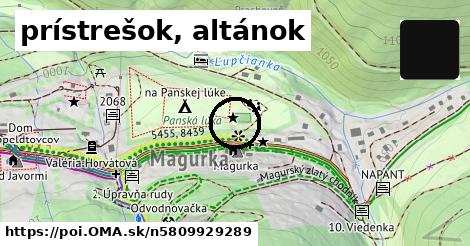 prístrešok, altánok