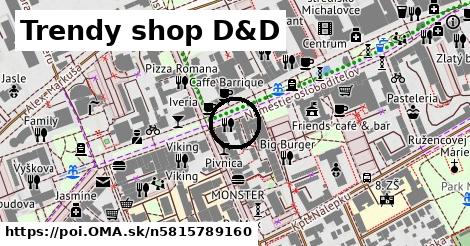 Trendy shop D&D