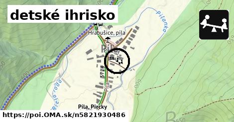 detské ihrisko