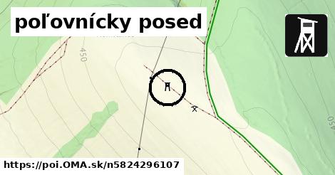 poľovnícky posed