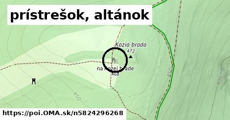 prístrešok, altánok