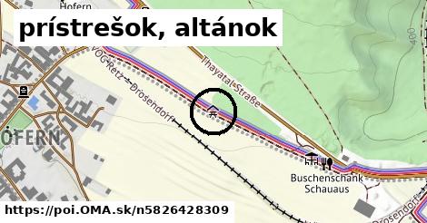 prístrešok, altánok