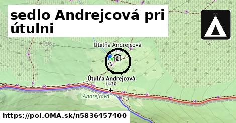 sedlo Andrejcová pri útulni