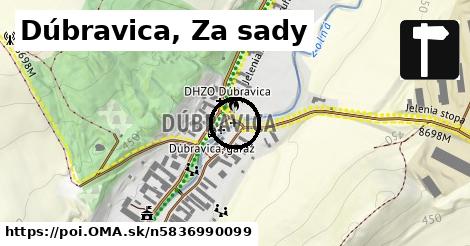 Dúbravica, Za sady