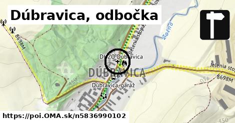 Dúbravica, odbočka