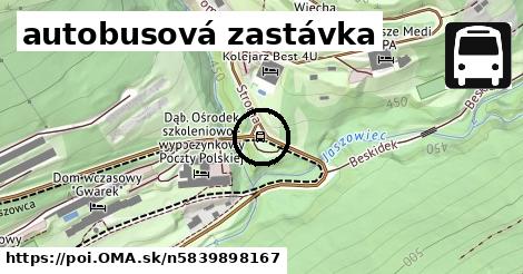 autobusová zastávka