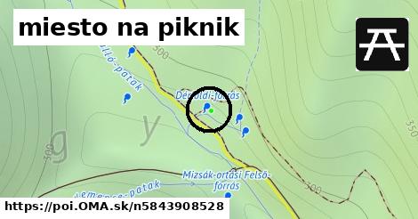 miesto na piknik