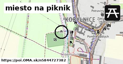 miesto na piknik