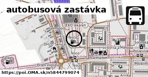 autobusová zastávka