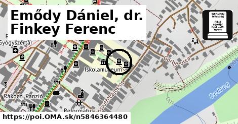 Emődy Dániel, dr. Finkey Ferenc