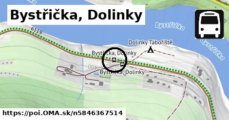 Bystřička, Dolinky