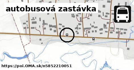 autobusová zastávka