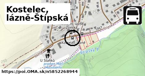 Kostelec, lázně-Štípská