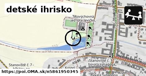 detské ihrisko