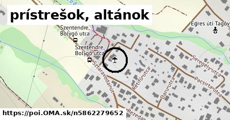 prístrešok, altánok