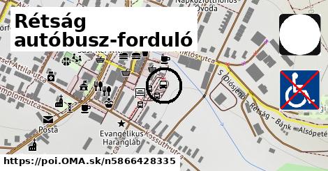 Rétság autóbusz-forduló