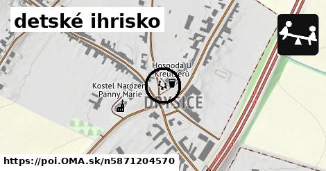 detské ihrisko