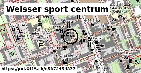 Weisser sport centrum