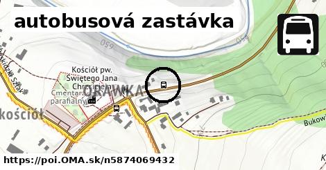 autobusová zastávka