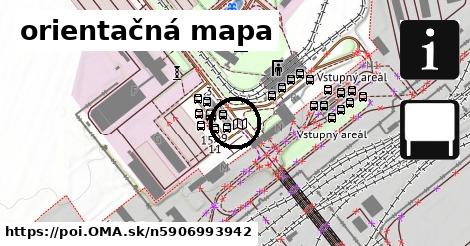 orientačná mapa