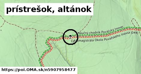 prístrešok, altánok