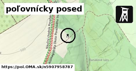 poľovnícky posed