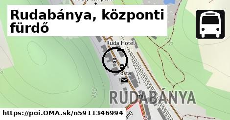 Rudabánya, központi fürdő